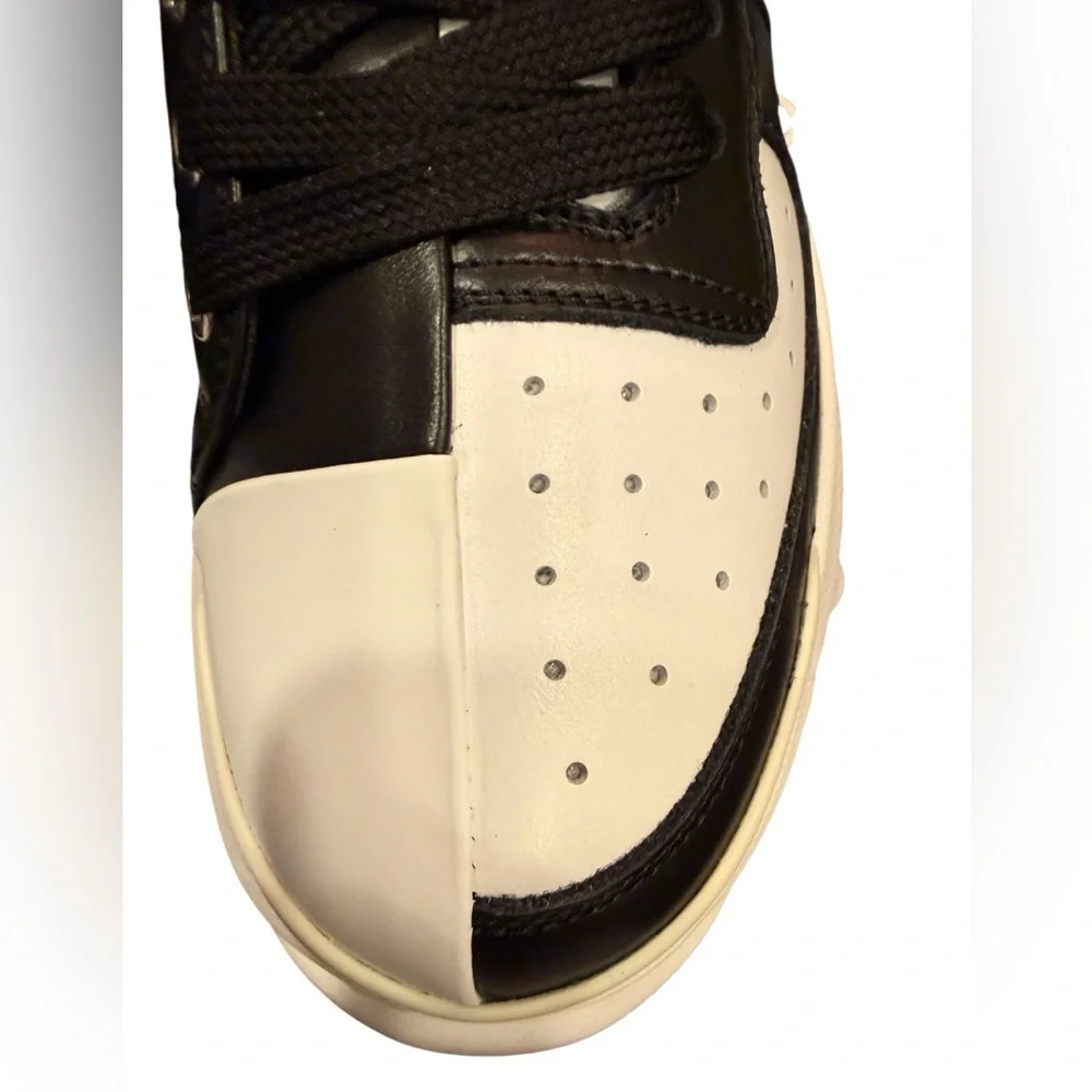 Neil Barrett Hybrid Bolt 09Leather Sneakers Sz 8